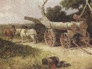 Countryfolk logging (mk37) James holland,r.w.s